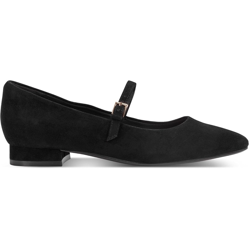Women's Rockport Taren Total Motion Dress Flats Black Suede 6.5 New in Box!